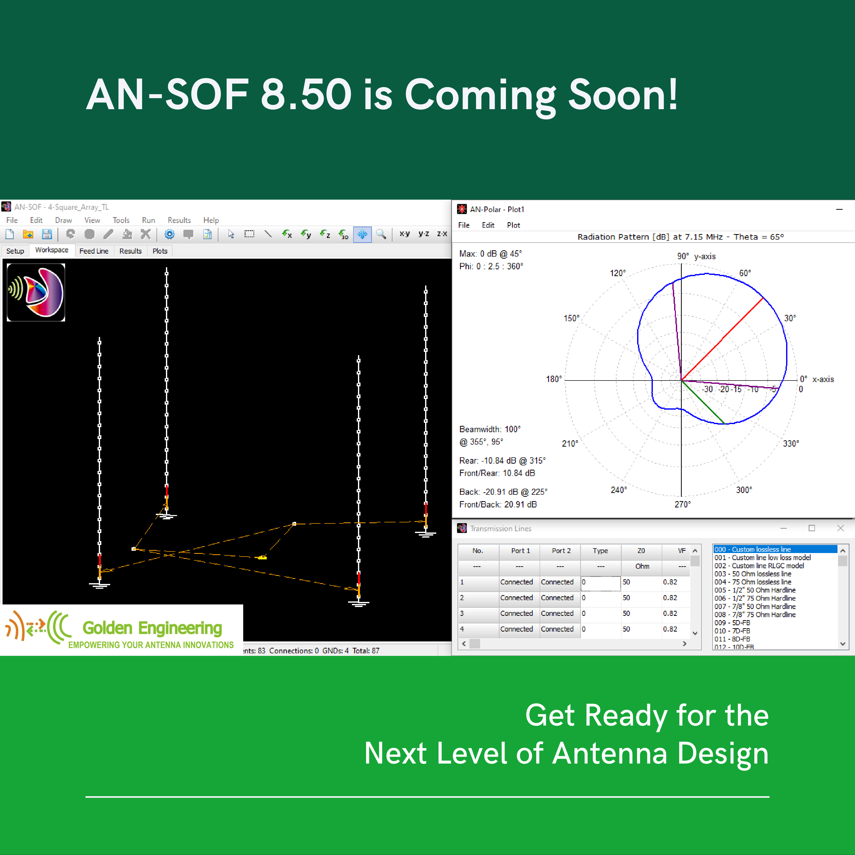 Get Ready for the Next Level of Antenna Design: AN-SOF 8.50 is Coming Soon!